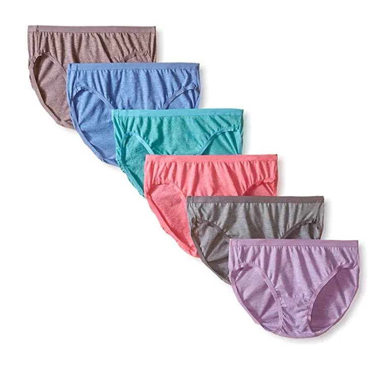 
Hot selling soft material printed quality ladies underwear 
