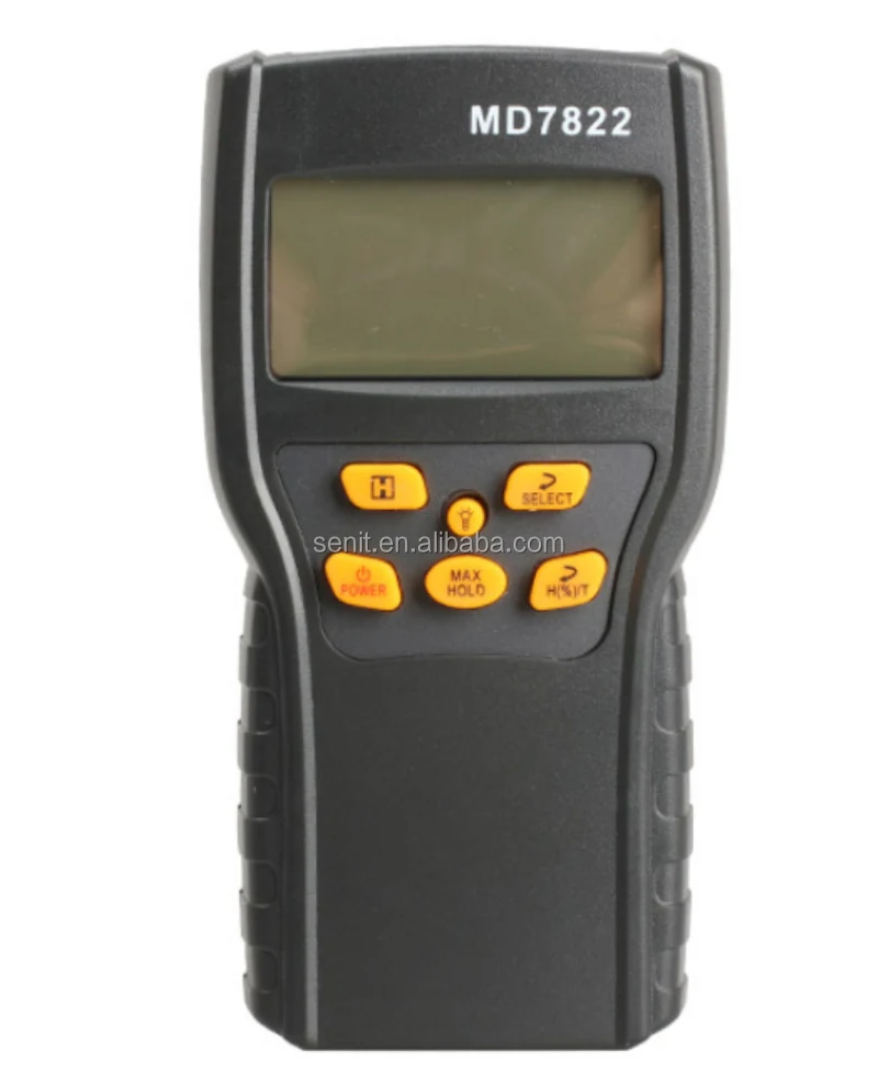 
MD7822 Humidity Tester Contains Wheat Corn Rice Moisture Test Meter Digital Grain Moisture Meter 
