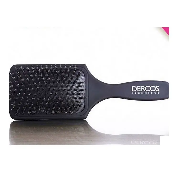 New design colorful avon fsc microfiber rubber coating hair brush