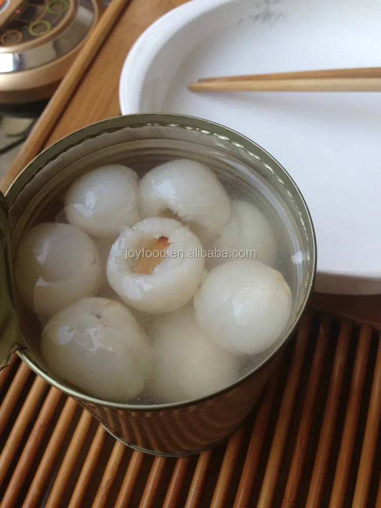 
New season canned lichee 