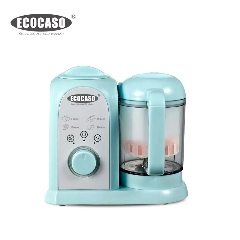
China Supplier 4 In 1 Plastic Material Glass Jug National Baby Food Prepare Mixer Heating Process Commercial Electric Blender 