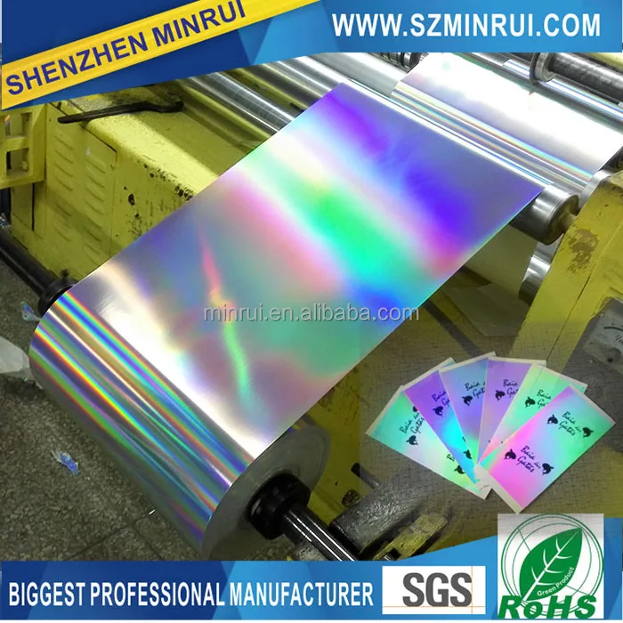offer release liner 170g coated A4 paper laser holographic anti-counterfeit hologram sticker paper