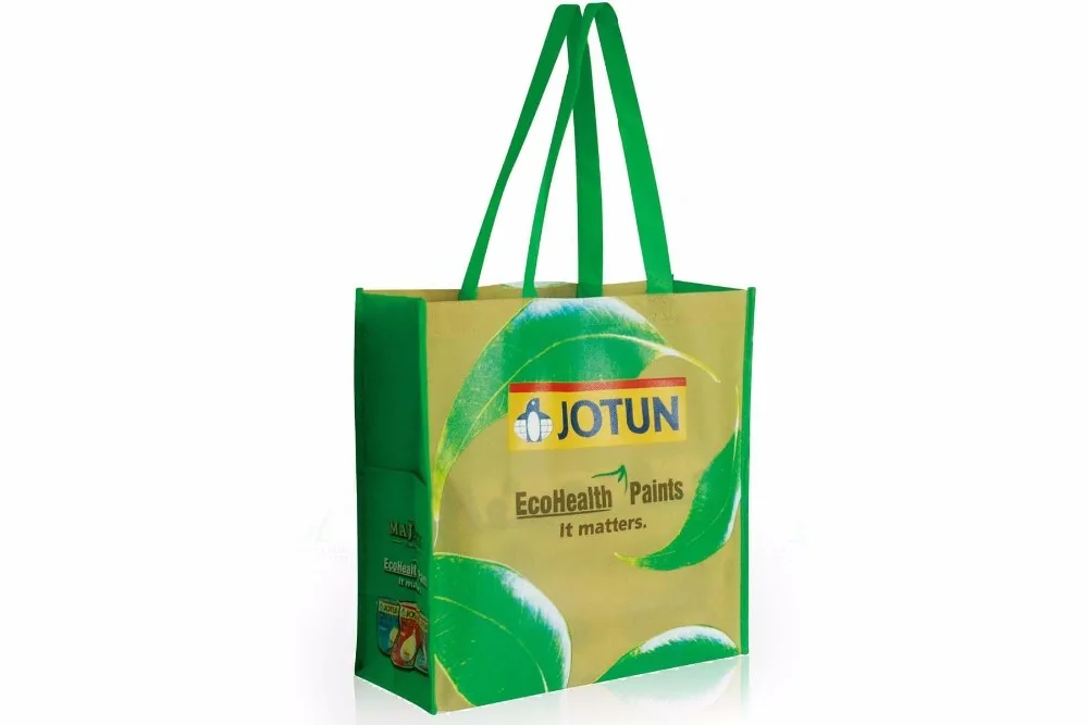 Eco friendly big shopper bag with full color print, personal shopper tote bag