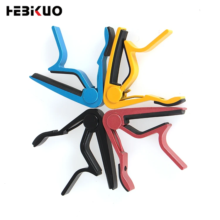 BDJ-007 Оптовая Продажа Красочные пользовательские музыкальные инструменты каподастр для гитары