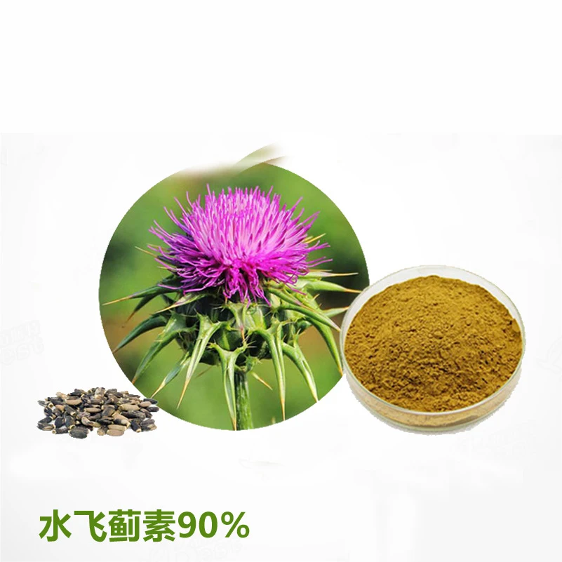 
BEST SELLER High Quality Natual Silymarin Milk Thistle Extract by HPLC Silybin 30%-80%-90% 