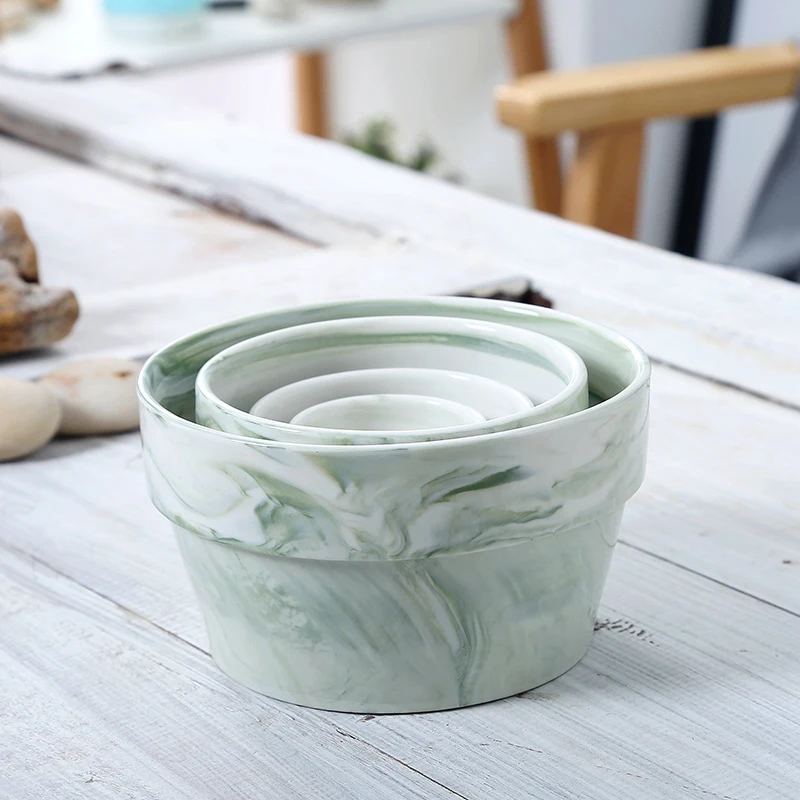 Round 2' 3' 4' 6' ceramic flower pot plant pots vase planter