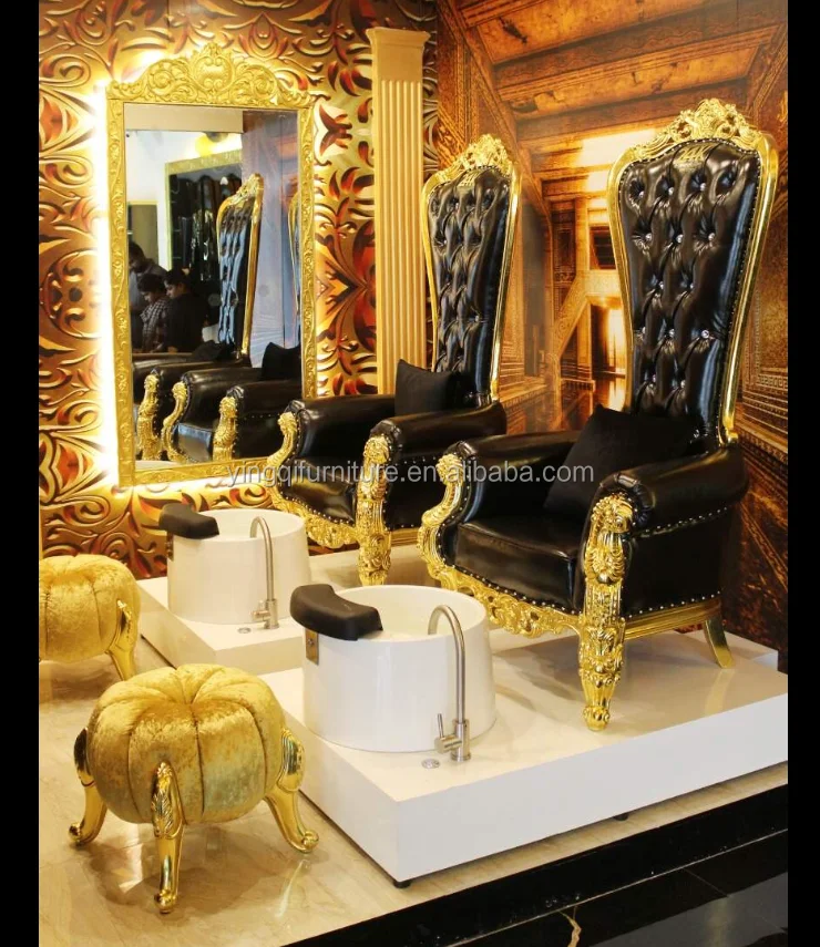 Luxury Queen Spa Pedicure High Back Chair