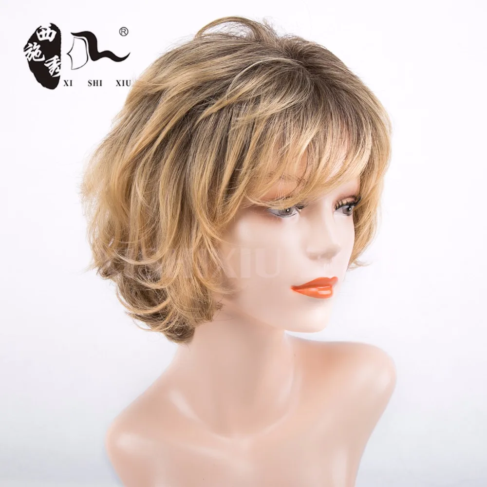 XISHIXIUBRAND 2022 Cheap price synthetic hair wig for black woman