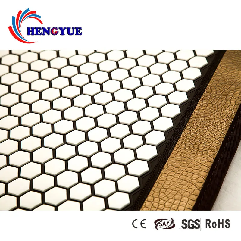 2018 New Design Massage Bed Ceramic Heating Anion Tourmaline Germanium Photon Mattress