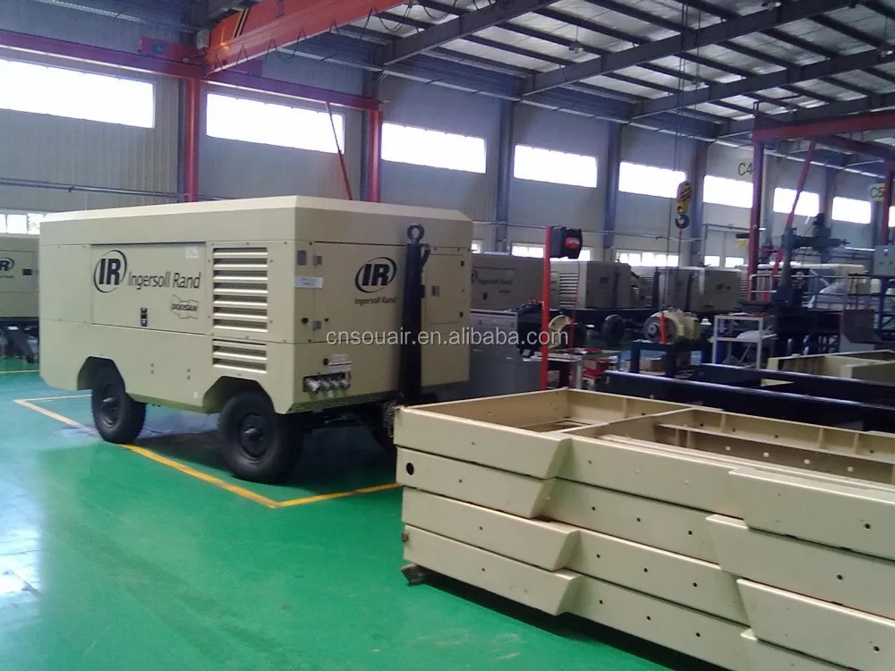 Doosan Ingersollrand P250/HP185 Air Compressor 185CFM-250CFM At 7-10bar pressure Deutz diesel engine USA Origin