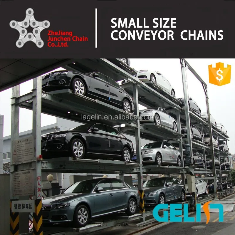 Подъемная цепь из углеродистой стали с коротким шагом для парковки автомобилей