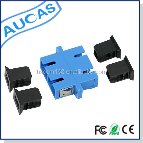 simplex duplex single multi mode adaptor / LC SC ST FC fiber optic adaptor / attenuator ceramic sleeve adapter