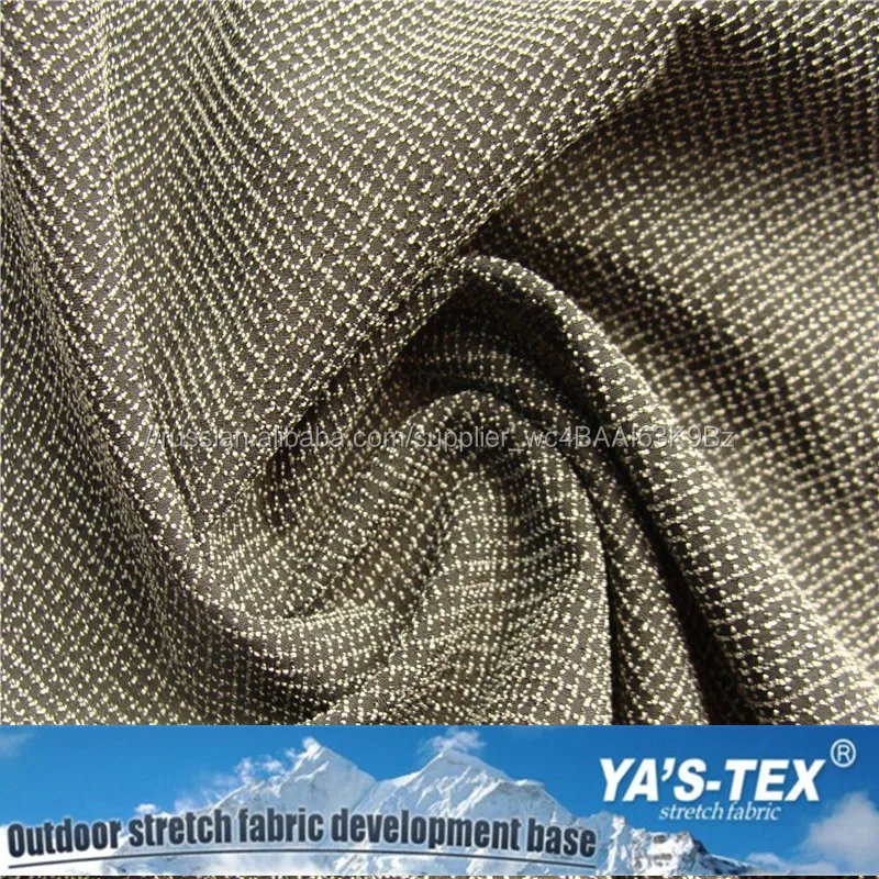 Шаосин истиранию сопротивление воды стретч-полиэфирной ткани для восхождение брюки