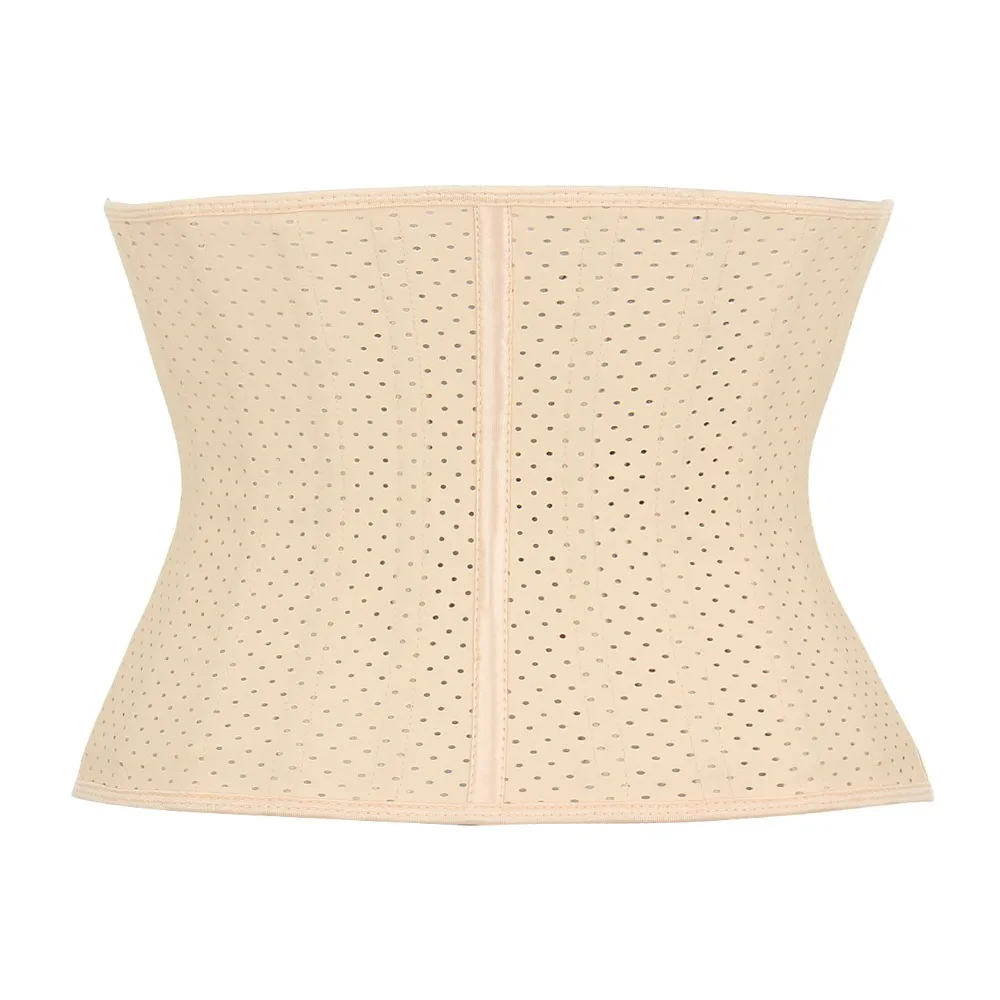 
2018 New Skin Three Rows of Buckles Women Waist Trainer Shapers Dropship 