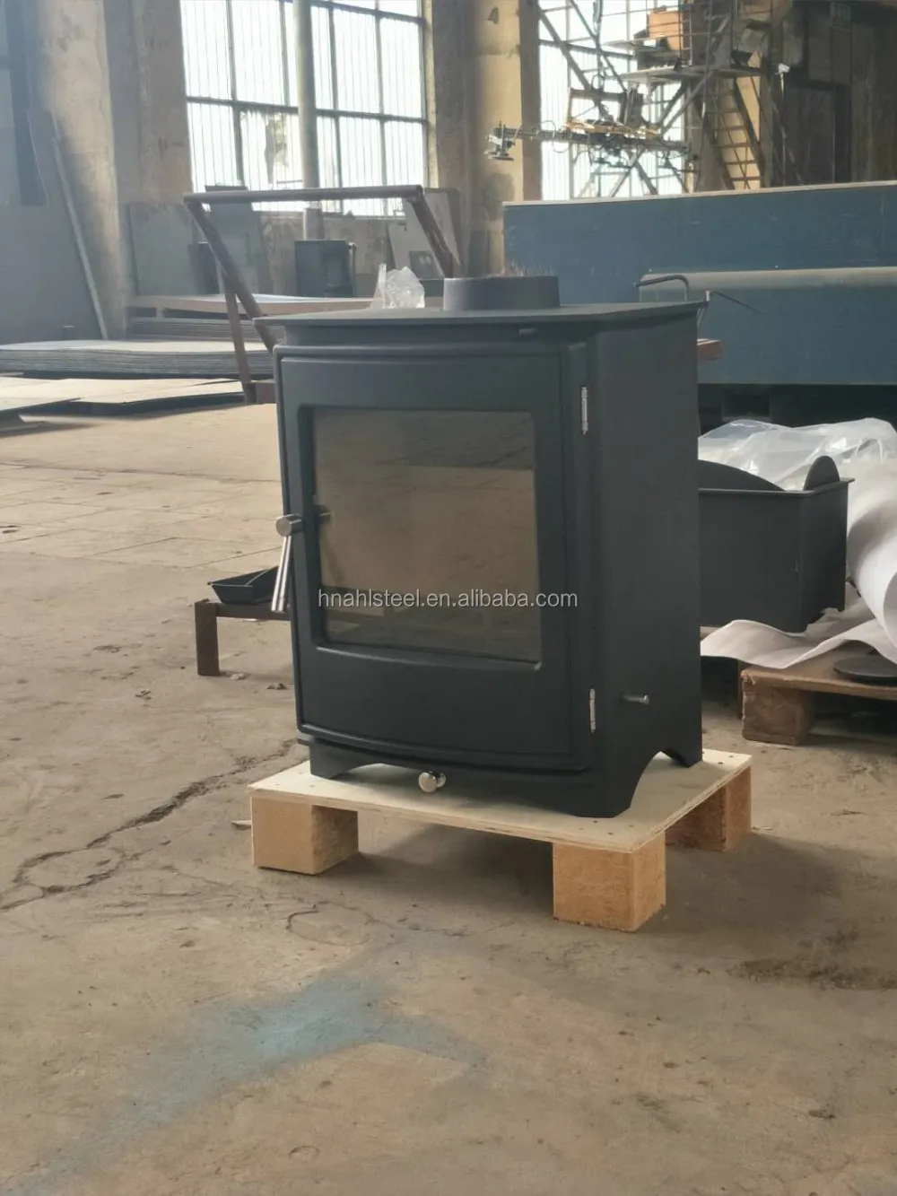 Wood Stoves Type and Cold Rolled Steel Material wood boiler stove