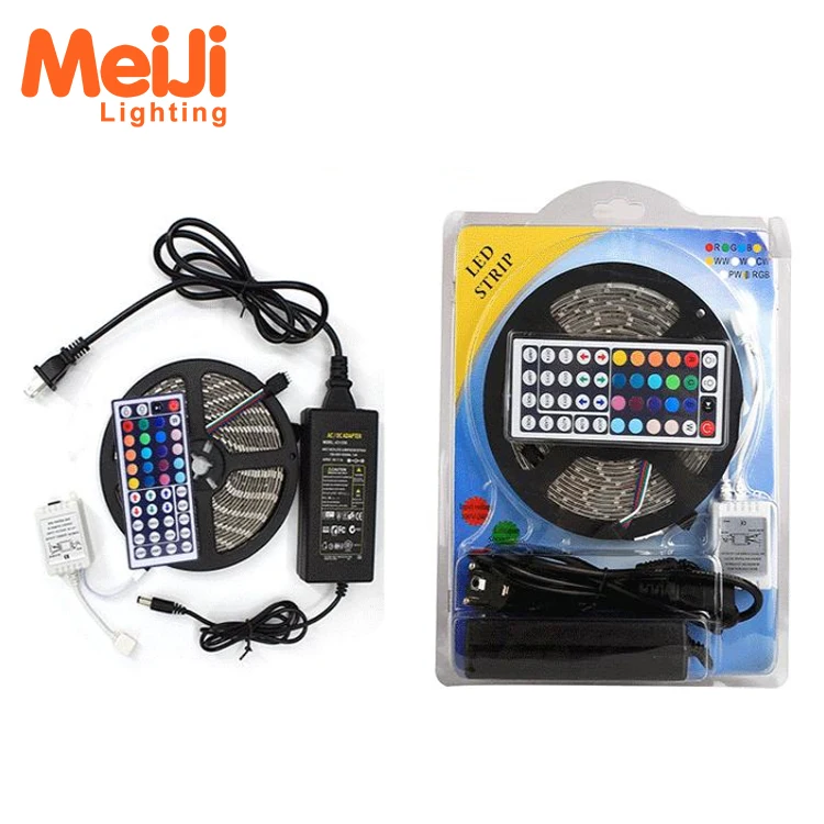 
HOT SALE! Super brightness rgb warm white SMD 3528 flexible led strip light lamp with CE ROHS approved 