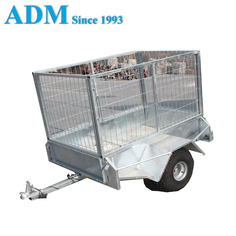 Small HDG ATV Box Trailer with Cage