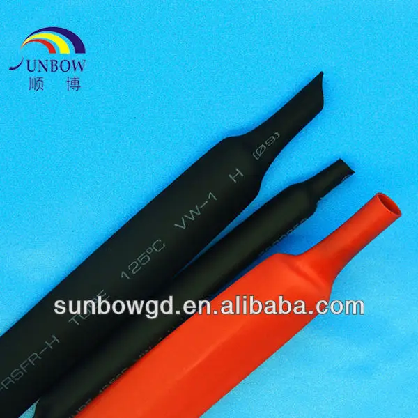 Medium wall heat shrink tubes (with/without adhesive)