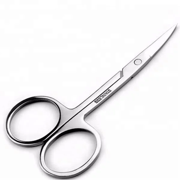 Hot sale Multi-functional Beauty Makeup Small Golden Scissor For Eyebrow Eyelash Extension