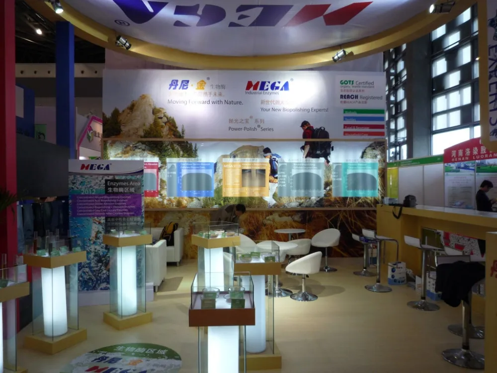 Neutral cellulase enzyme for denim fabric stone wash (textile auliary)