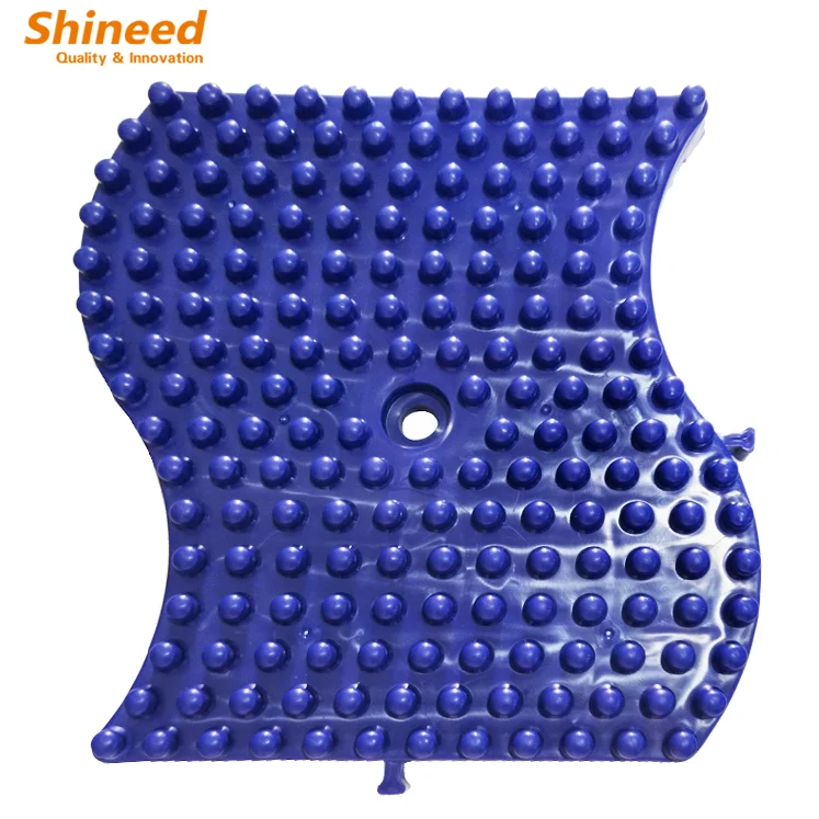 Custom Indoor Outdoor Rainbow Dry Snow Slide Kids And Adult Plastic Rainbow Slide Playground Dry Ski Slope Mat