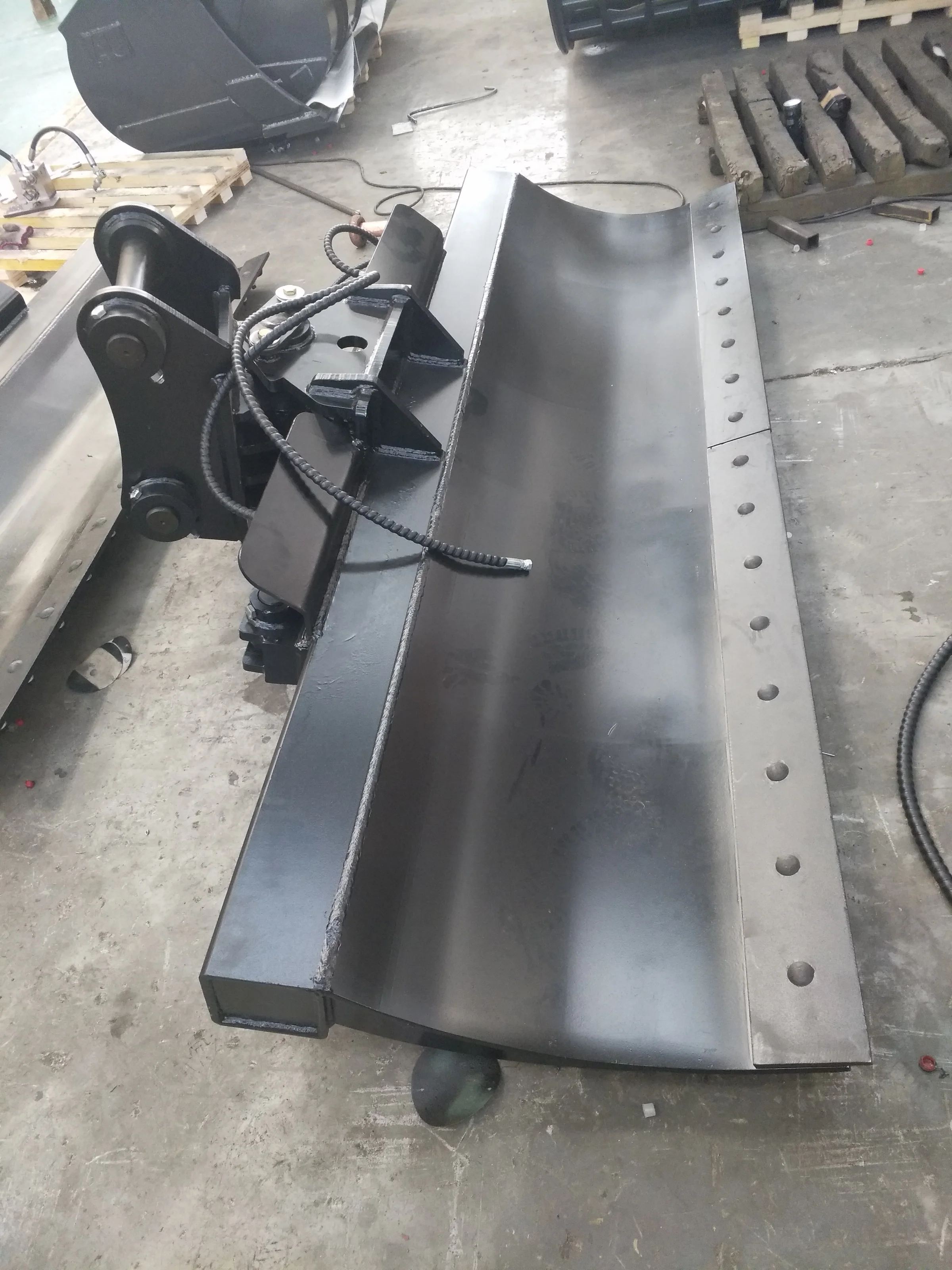 tilting grader blade for 12t excavator width 2500mm