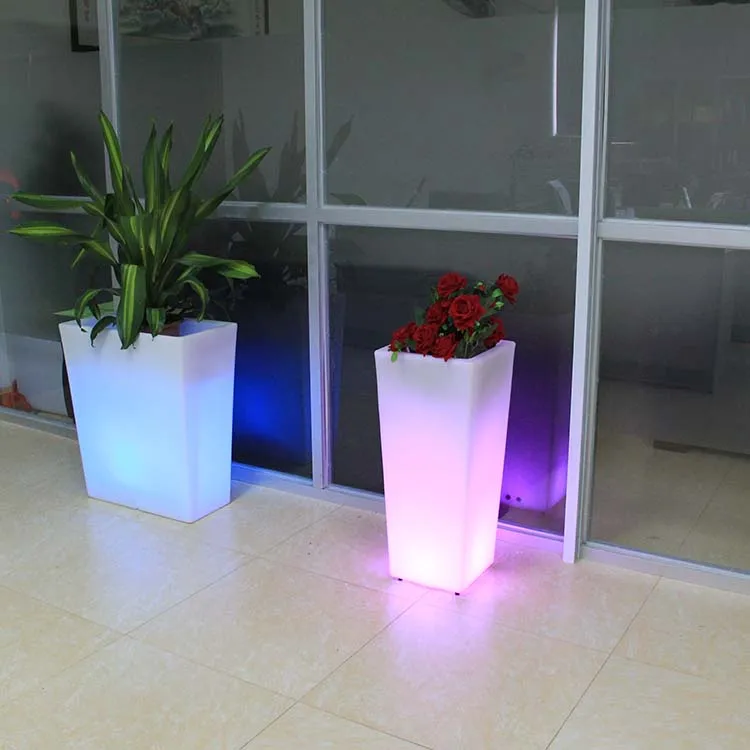 
Cheap Decorative floor LED Flower Vase for Events Party 