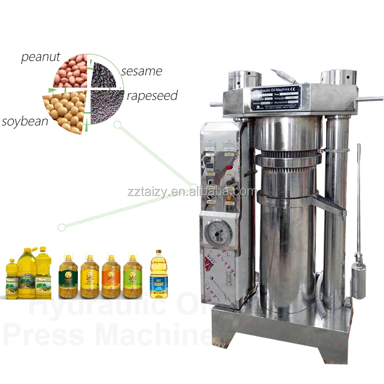 hydraulic peanut coconut oil press machine olive avocado oil pressers