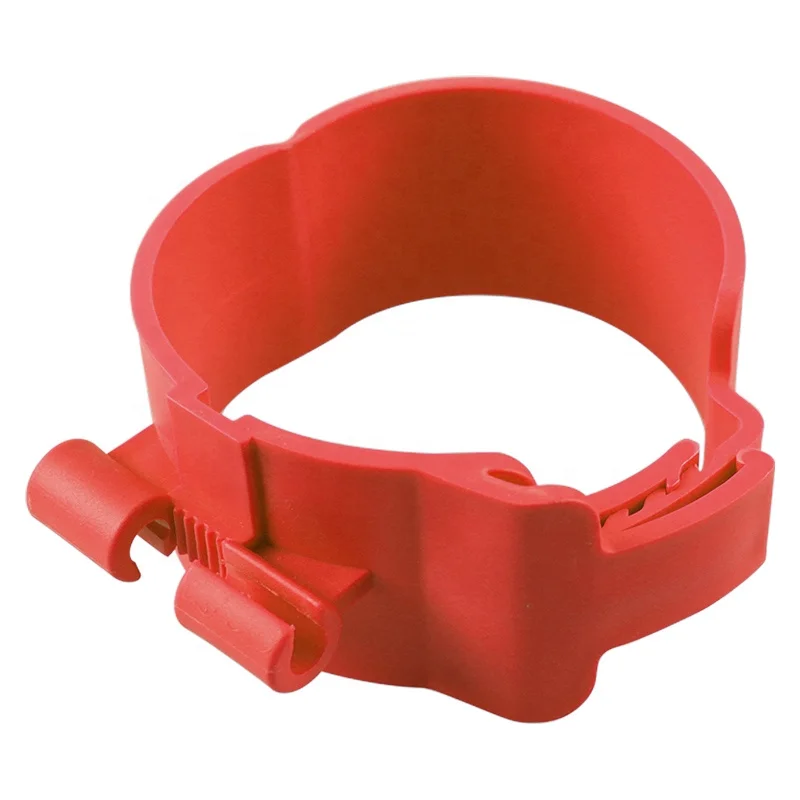 Nylon tube clamp fixing central air conditioning copper tubes buckle Plastic pipe buckle pipe clamp