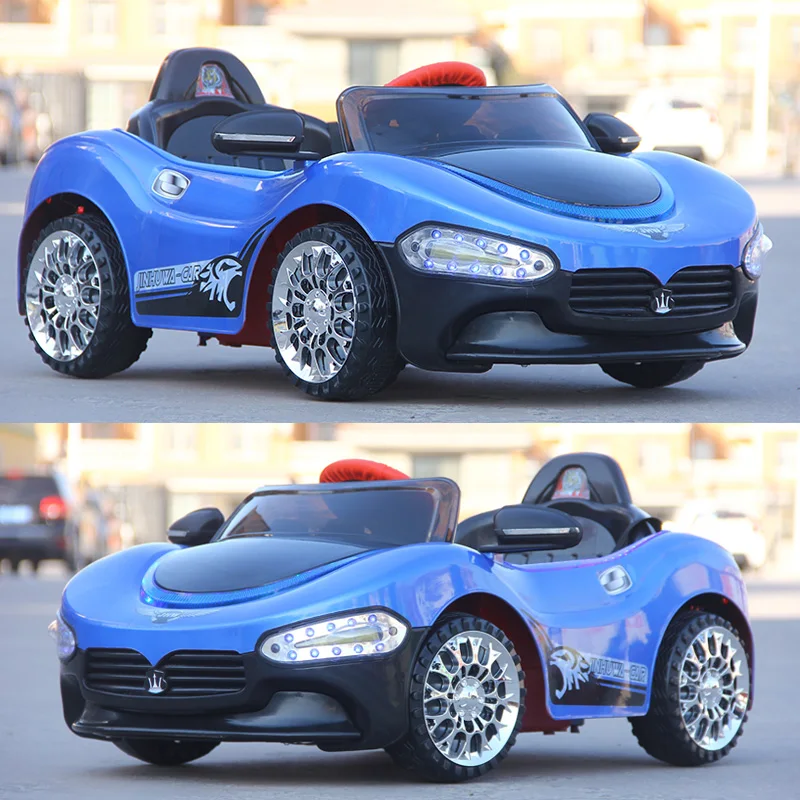 Новая модель 2019 Двухместный Детский Электрический автомобиль/Рождественский подарок детский аккумулятор автомобиль/12 В дистанционное управление детская машинка