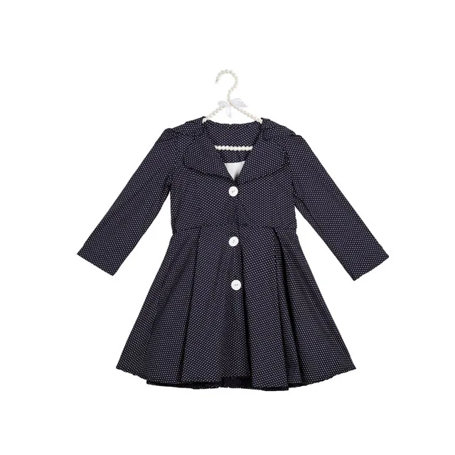 
Import clothing from china kids winter outwear flower girls coats 