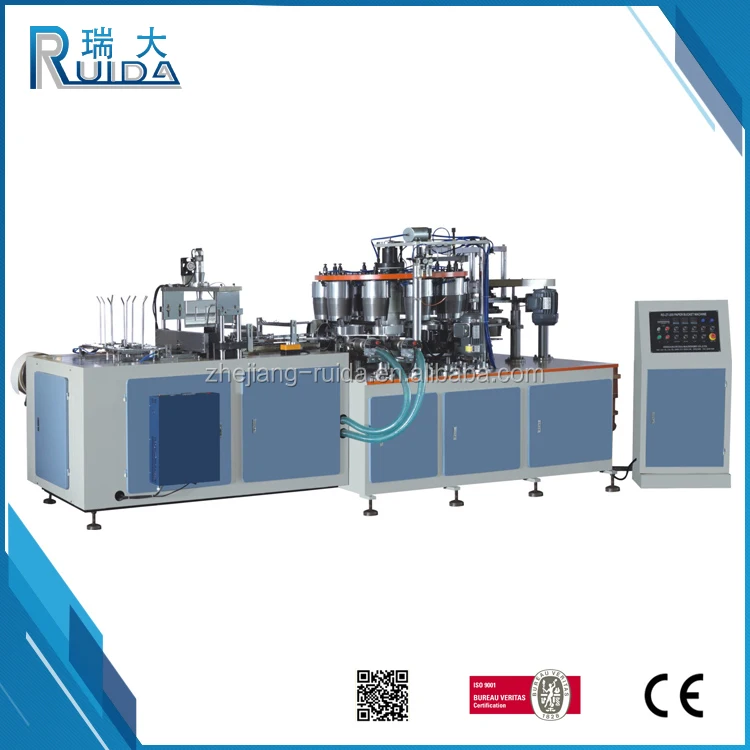 RUIDA Ruian Отделка Китайский Цена 25-35 pcs/min Большой Размер Бумаги Попкорн ucket, Делая Машину С Ce Сертификации