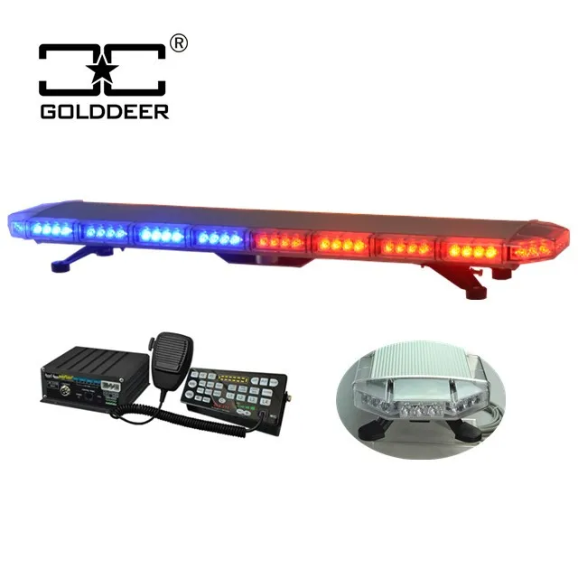 Для грузовых автомобилей янтарный аварийное освещение новый предупреждающий мигающий светодиод свет бар с SLS-171 и Speaker100W