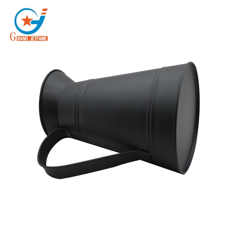 Milk Bucket Style Flower Pot Vintage garden antique galvanized metal flower pot watering can milk jug