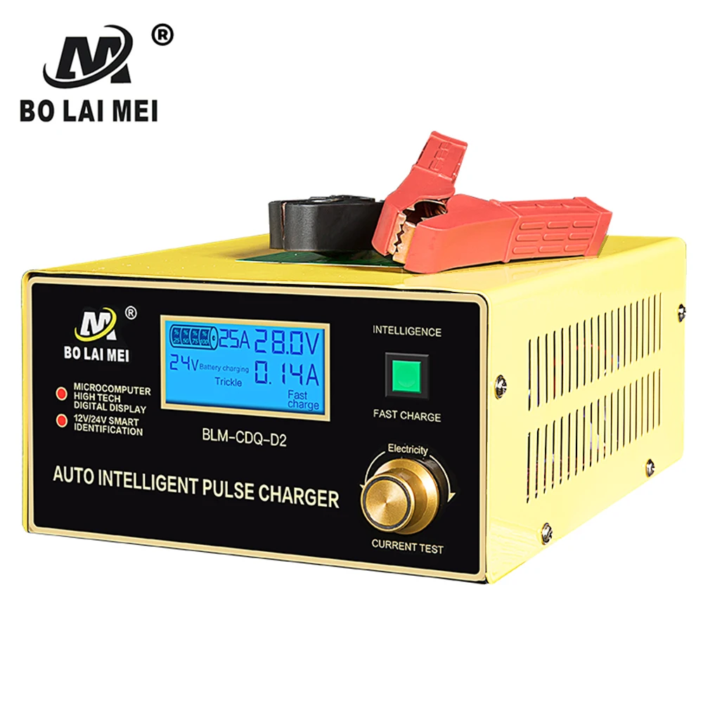 Smart 12v 220v car battery charger dry battery charger for programming