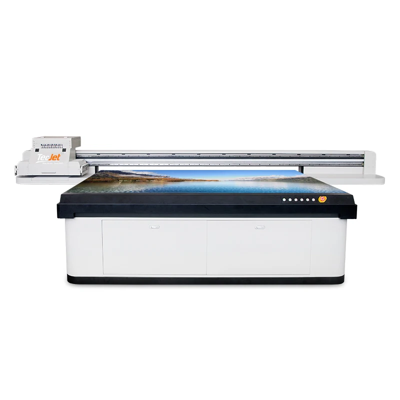 TECJET Varnish uv printer 3D digital flatbed printing machine