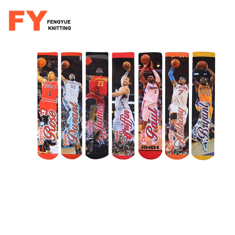FY-II-0074 basketball 3d socks 3d basketball socks