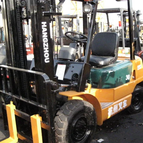 Б/у, сделано в Китае, Ханчжоу 3ton для вилочных погрузчиков HANGCHA AC30 Тип вилочный погрузчик