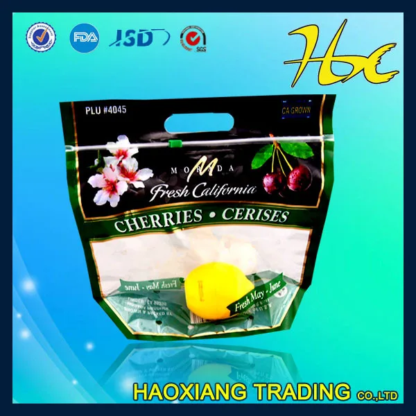 молнии и повесить отверстие верхней пластиковой опп срр свеёего винограда мешок