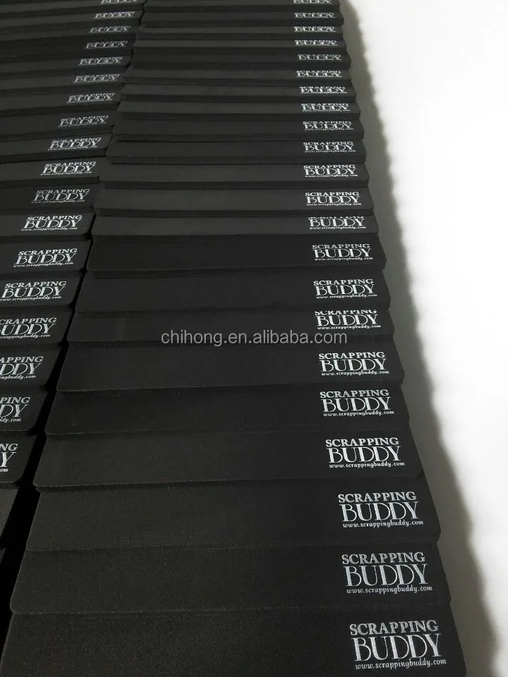 
silk screen logo printing foam pad 