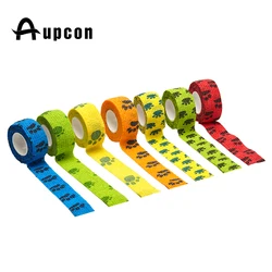AUPCON  Horse care products medical colored non woven elastic adherent hoof leg  cohesive horse bandage for animal