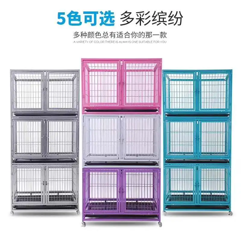 Good quality factory directly can use in the home or outdoor  portable heavy duty pet dog cage