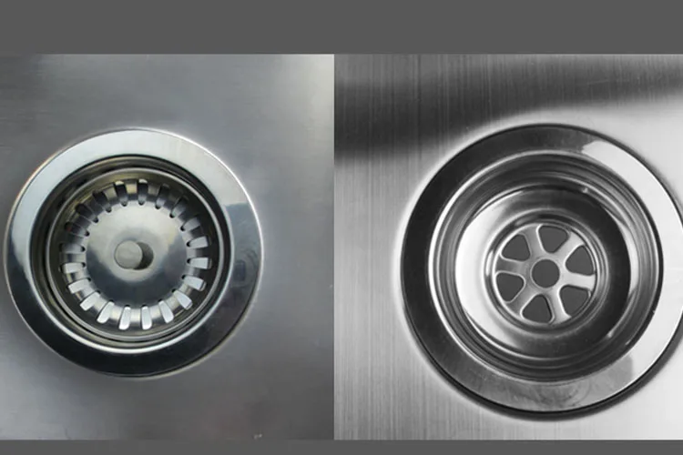 
Superior materials 114mm basket type steel kitchen drain sink strainer 