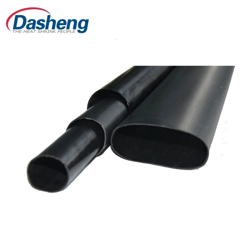Dual wall  heat-shrinkable tube with adhesive high medium-wall tube Insulating Material Manufacturer Shrink Ratio
