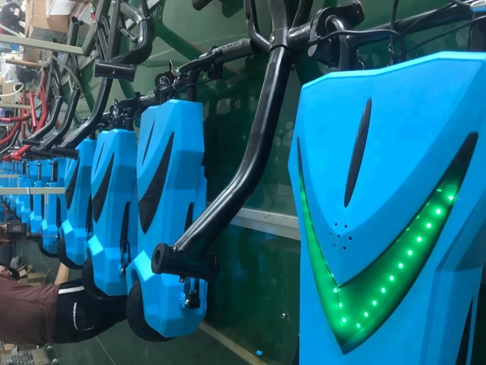 Motorized electric drift scooter tricycle rider 360 drifting trike with two seat