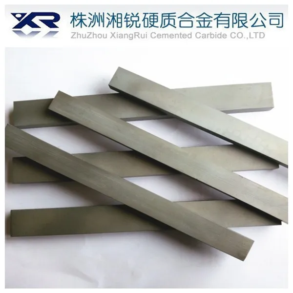 tungsten carbide wear strips/flat bar for wood cutting