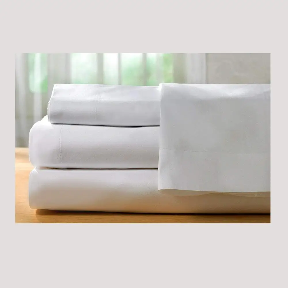 100% Egyptian Cotton Elastic Fabric Bed Sheet Set