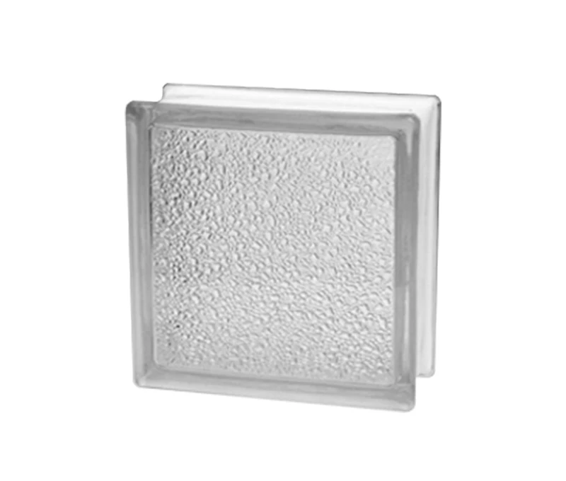 Water Bubble Craft Decorative Glass Brick Clear Crystal Glass Block Manufacturer