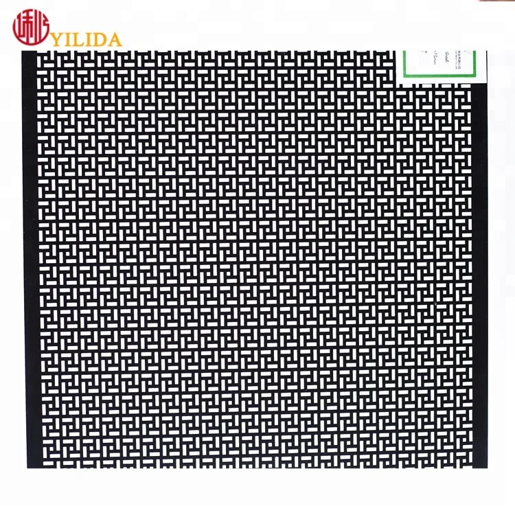 pvc plastic perforated sheet