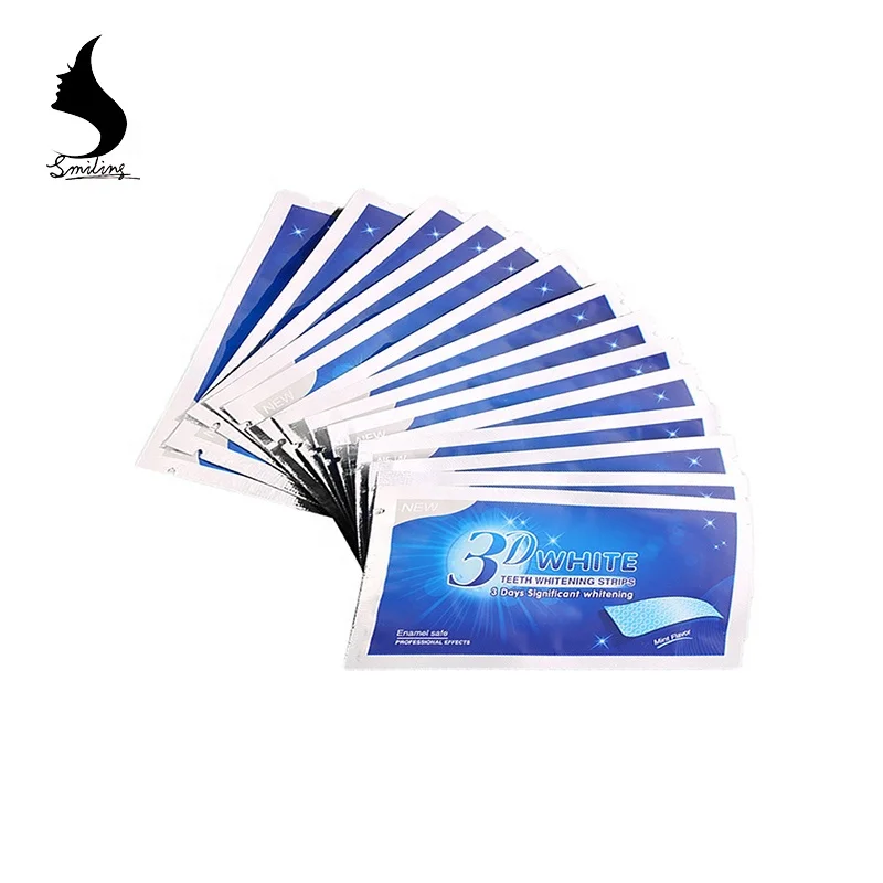 
No Logo Advanced Tooth Dental Tooth Kit Oral Hygiene Care 3D Teeth Whitening Strips 